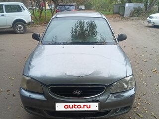 2004 Hyundai Accent ТагАЗ II, серый, 255000 рублей, вид 1
