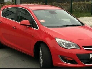 2012 Opel Astra J Рестайлинг, красный, 750000 рублей, вид 1