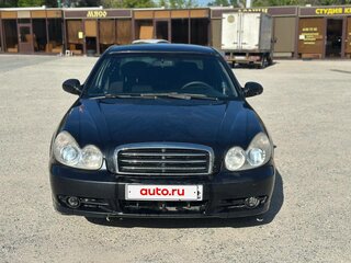 2009 Hyundai Sonata ТагАЗ IV (EF) Рестайлинг, чёрный, 550000 рублей, вид 2