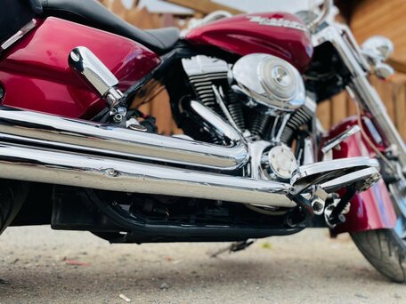 2004 Harley-Davidson Road King, красный, 810000 рублей, вид 5