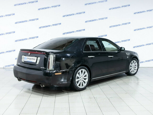 2008 Cadillac STS I Рестайлинг, чёрный - вид 1