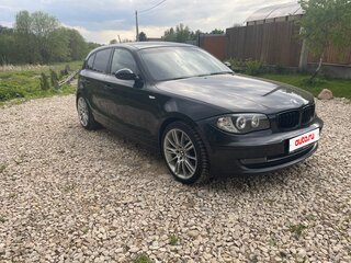 2007 BMW 1 серии 118d I (E81/E82/E87/E88) Рестайлинг, чёрный, 850000 рублей, вид 2