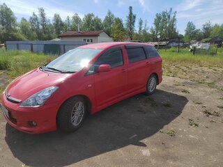 2004 Toyota Wish I, красный, 750000 рублей, вид 1