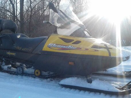 2001 BRP Ski-Doo Skandic 550, жёлтый, 410000 рублей, вид 2