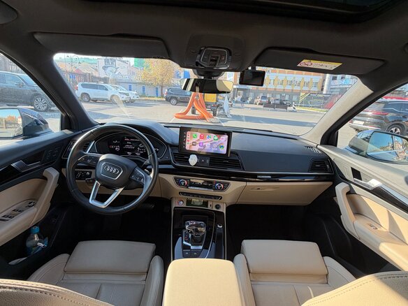 2021 Audi Q5 45 TFSI II (FY) Рестайлинг, синий, 4740000 рублей - вид 16