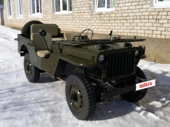 1943 Willys MB, зелёный, 2300000 рублей - вид 6