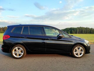 2018 BMW 2 серии Gran Tourer Gran Tourer 220d F46 Рестайлинг, синий, 1899999 рублей, вид 4