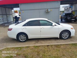 2009 Toyota Camry VI (XV40) Рестайлинг, белый, 829000 рублей, вид 4