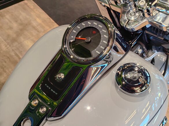 2024 Harley-Davidson Fat Boy, серый, 3500000 рублей - вид 13