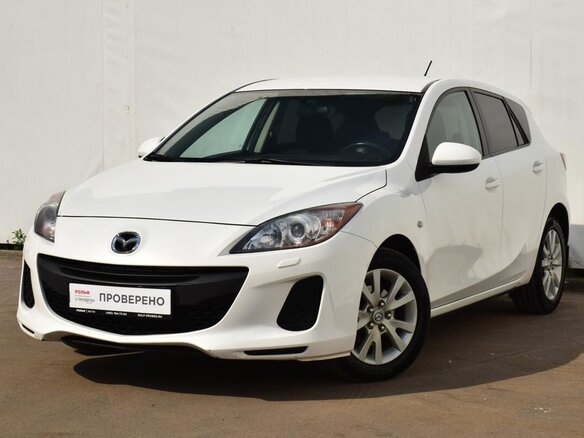 2012 Mazda 3 II (BL) Рестайлинг, белый