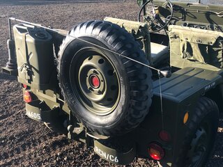 1945 Willys MB, зелёный, 3050000 рублей, вид 5