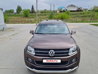 2013 Volkswagen Amarok Double Cab part-time I, коричневый, 1850000 рублей, вид 2