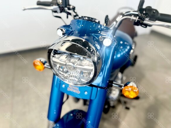2026 Royal Enfield Classic 350, голубой, 497000 рублей - вид 13