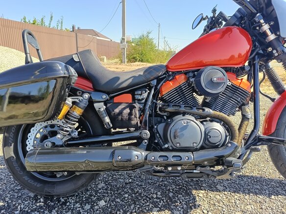 2015 Yamaha XV950 Bolt, оранжевый, 640000 рублей - вид 9