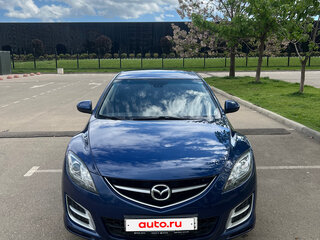 2011 Mazda 6 II (GH) Рестайлинг, синий, 850000 рублей, вид 2