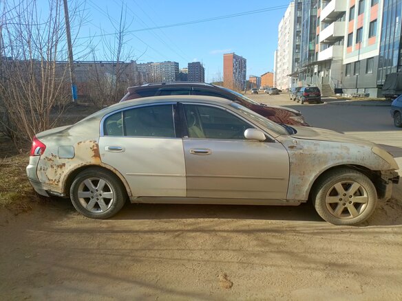 2001 Nissan Skyline XI (V35), серый