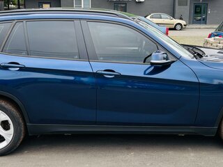 2013 BMW X1 18i I (E84) Рестайлинг, синий, 1420000 рублей, вид 3