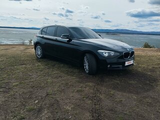 2013 BMW 1 серии 116i II (F20/F21), чёрный, 1300000 рублей, вид 2