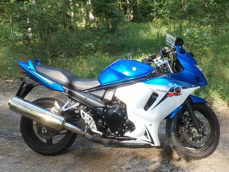 2012 Suzuki GSX 650F, синий, 585000 рублей, вид 2