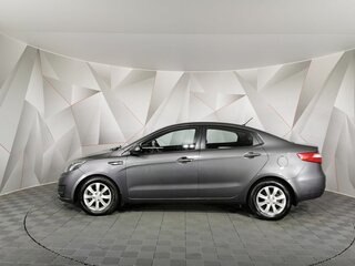 2013 Kia Rio III, серый, 699150 рублей, вид 5