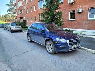 2018 Audi Q5 II (FY), синий, 2800000 рублей, вид 4