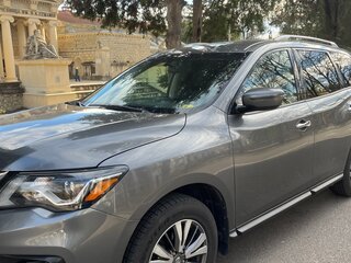 2018 Nissan Pathfinder IV Рестайлинг, серый, 2950000 рублей, вид 4