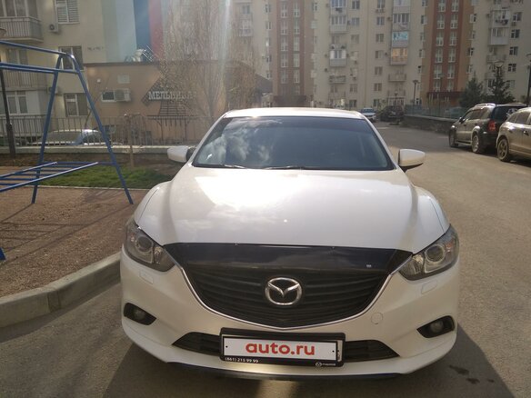 2013 Mazda 6 III (GJ), белый, 1600000 рублей - вид 3