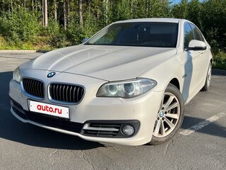 2014 BMW 5 серии 520i VI (F10/F11/F07) Рестайлинг, белый, 1890000 рублей, вид 1