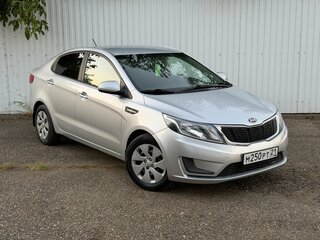 2014 Kia Rio III, серебристый, 729999 рублей, вид 1