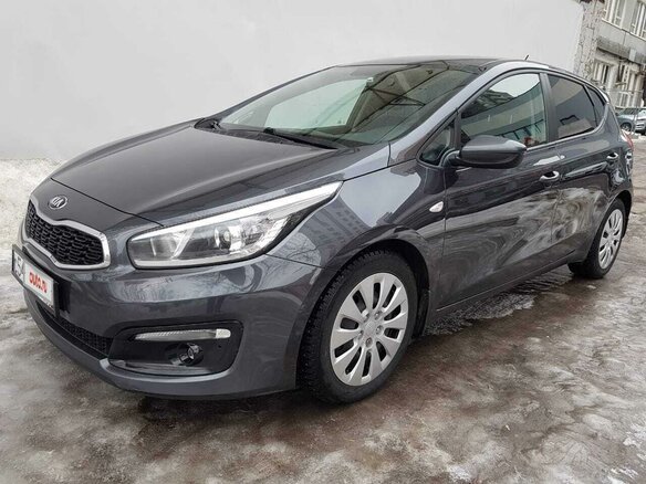 2015 Kia Ceed II Рестайлинг, серый - вид 2