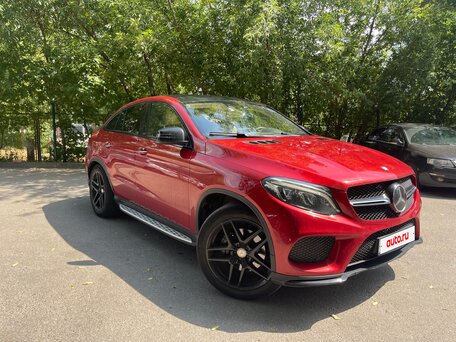 2016 Mercedes-Benz GLE Coupe 350 d I (C292), красный, 3495000 рублей, вид 1