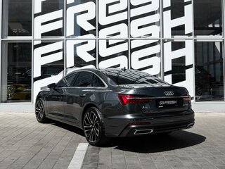 2021 Audi A6 45 TFSI V (C8), серый, 4580000 рублей, вид 2