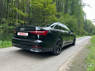 2019 Audi A6 40 TDI V (C8), чёрный, 3800000 рублей, вид 4