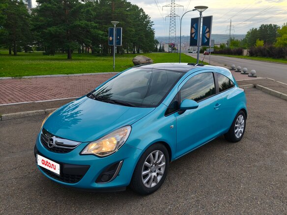 2011 Opel Corsa D Рестайлинг I, голубой, 680000 рублей - вид 1