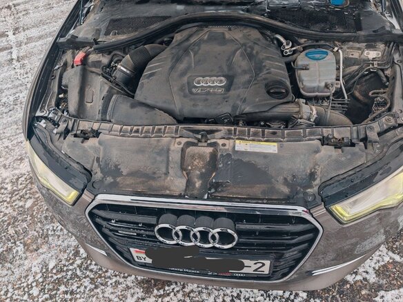 2012 Audi A6 IV (C7), коричневый, 1800000 рублей - вид 14