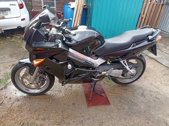 1999 Honda VFR 800, чёрный, 460000 рублей - вид 9