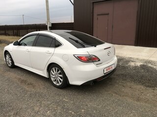 2012 Mazda 6 II (GH) Рестайлинг, белый, 900000 рублей, вид 3