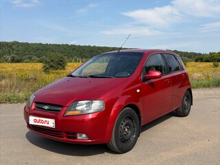 2007 Chevrolet Aveo I, красный, 275000 рублей, вид 1
