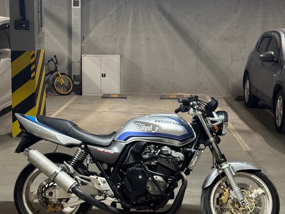 2002 Honda CB 400 Super Four, серебристый, 299999 рублей - вид 4