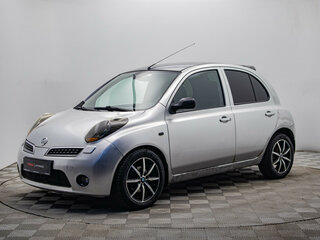 2004 Nissan Micra III (K12), серебристый, 298000 рублей, вид 1