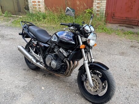 1995 Honda CB 400 Super Four, чёрный, 260000 рублей, вид 1