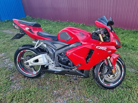 2006 Honda CBR 600RR, красный, 530000 рублей, вид 1