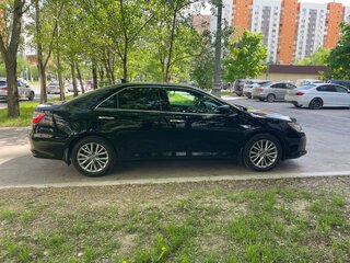 2016 Toyota Camry VII (XV50) Рестайлинг, чёрный, 2290000 рублей, вид 4