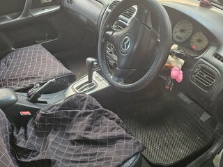 2003 Mazda 323 VI (BJ) Рестайлинг, серебристый, 250000 рублей, вид 4