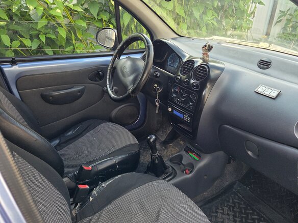 2008 Daewoo Matiz I Рестайлинг, голубой, 150000 рублей - вид 5
