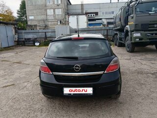 2009 Opel Astra H Рестайлинг, чёрный, 450000 рублей, вид 5