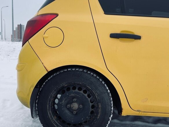2008 Opel Corsa D, жёлтый, 288000 рублей - вид 8