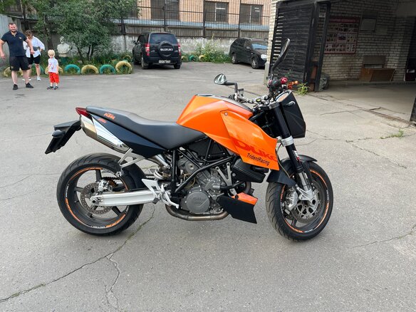 2006 KTM 990 Super Duke, оранжевый, 515000 рублей - вид 5