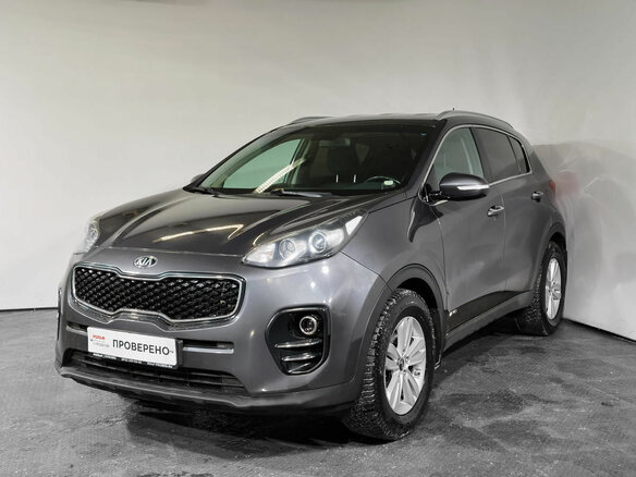 2016 Kia Sportage IV, серый