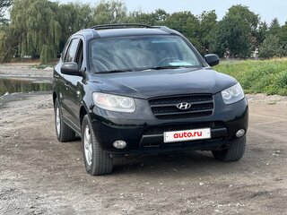 2007 Hyundai Santa Fe II, чёрный, 790000 рублей, вид 3